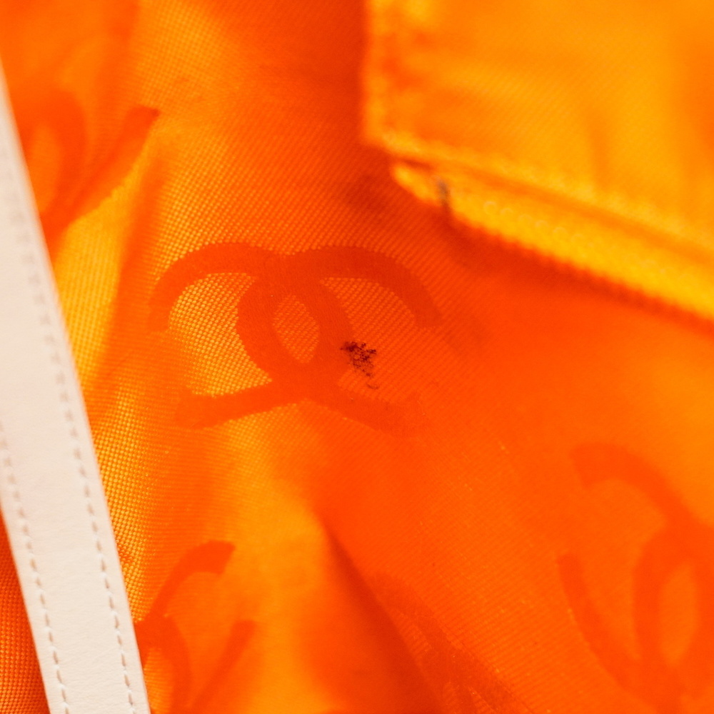 Chanel Tote Bag Cambon Line Leather Python White - image 7